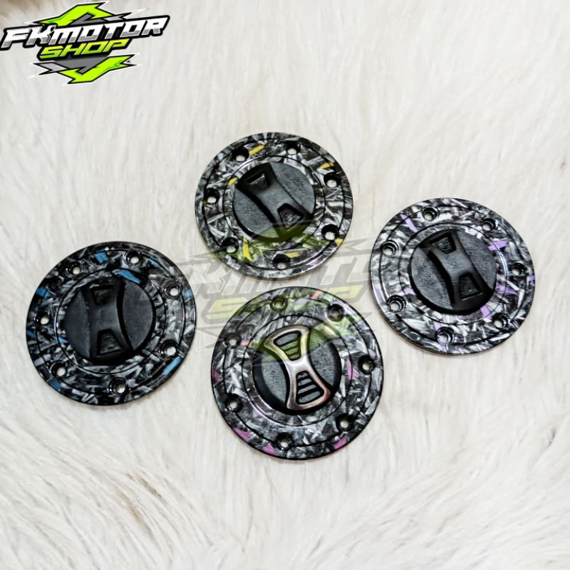 Tutup Tangki Ninja Kawasaki Carbon Hidrograpic Carbon Forged NINJA R RR NINJA 150
