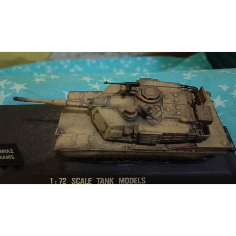 Tank M1A2 Abrams skala 1/72 Henglong