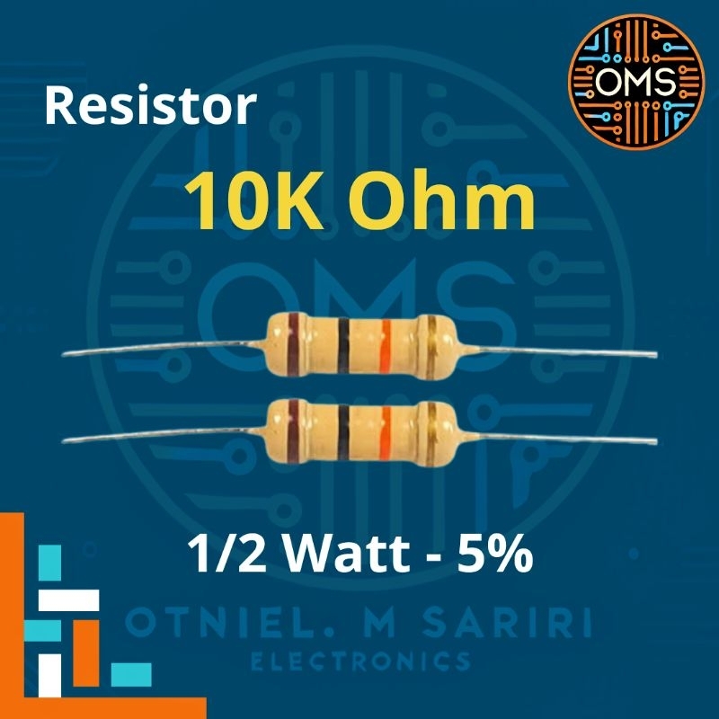 Resistor 1/2W 10K Ohm 10 Kilo Ohm