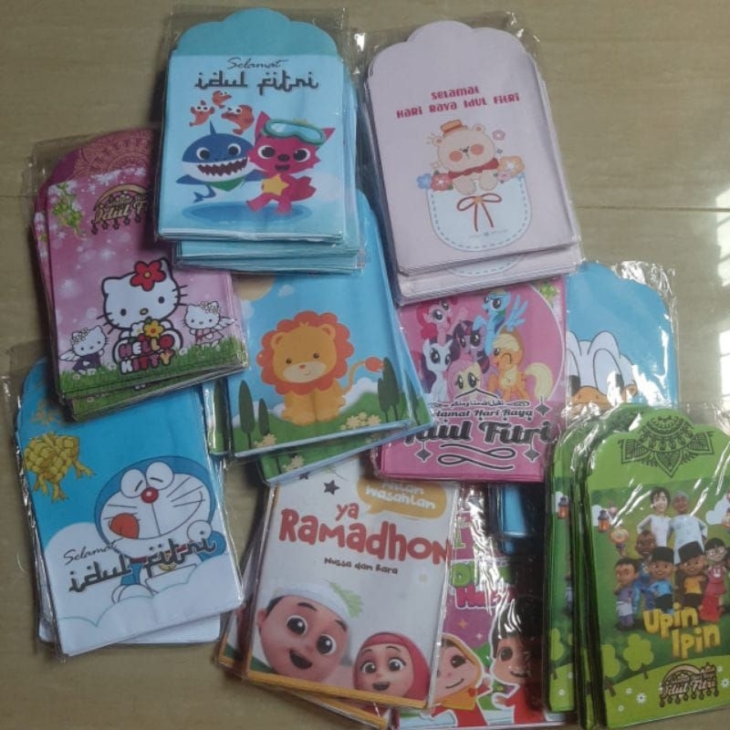 

1 PACK ISI 10 AMPLOP LEBARAN IDUL FITRI UKURAN SEDANG BAHAN HVS