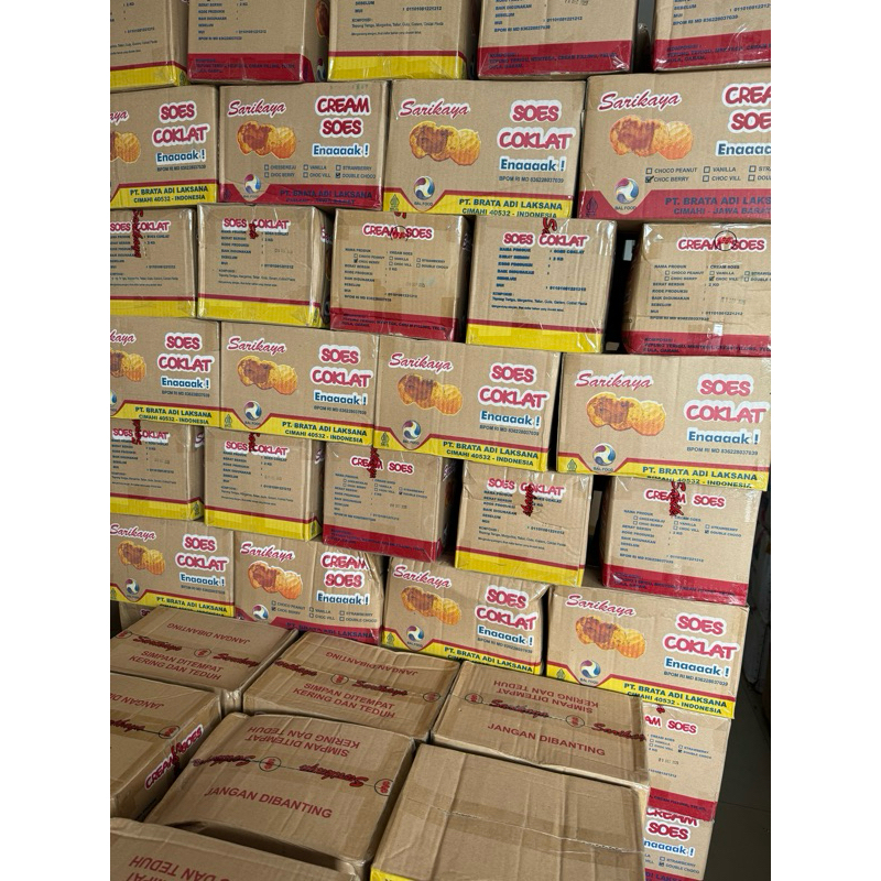 

Soes Mini Rasa Coklat & Rasa Vanila 500gram