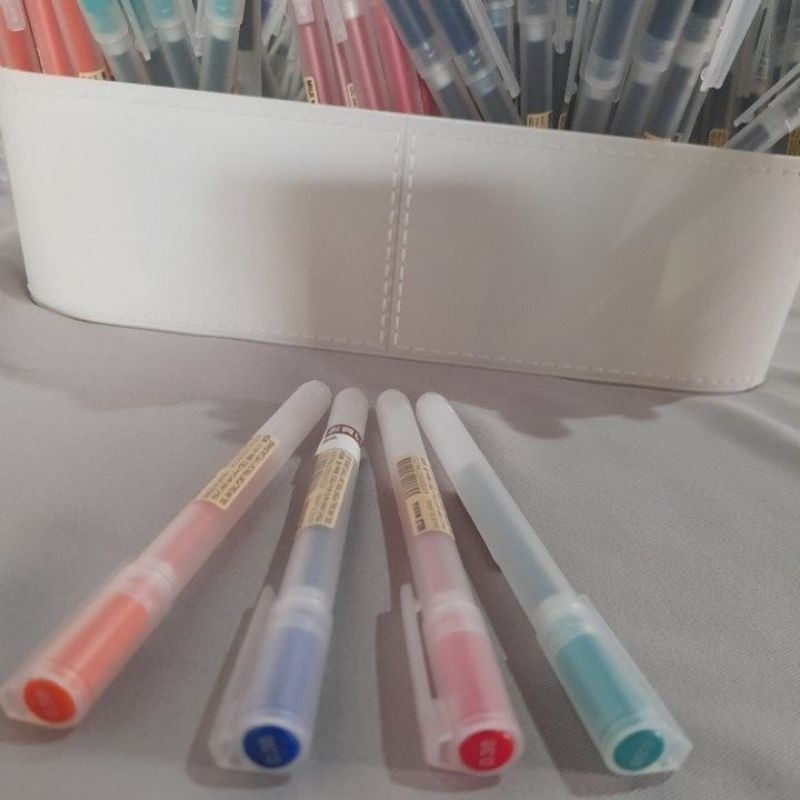 

MUJI_Gel Ink Ballpoint Pen Cap Type 0,38