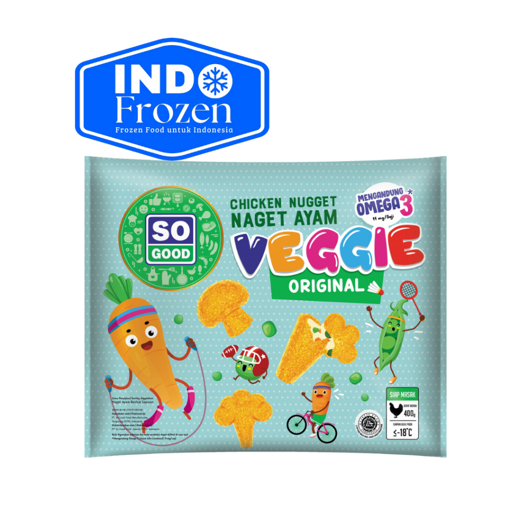 

SO GOOD CHICKEN NUGGET VEGGIE ORIGINAL 400GR