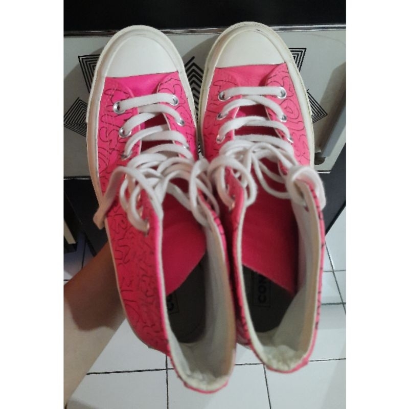 Preloved - Sepatu pink my story size 38 Converse