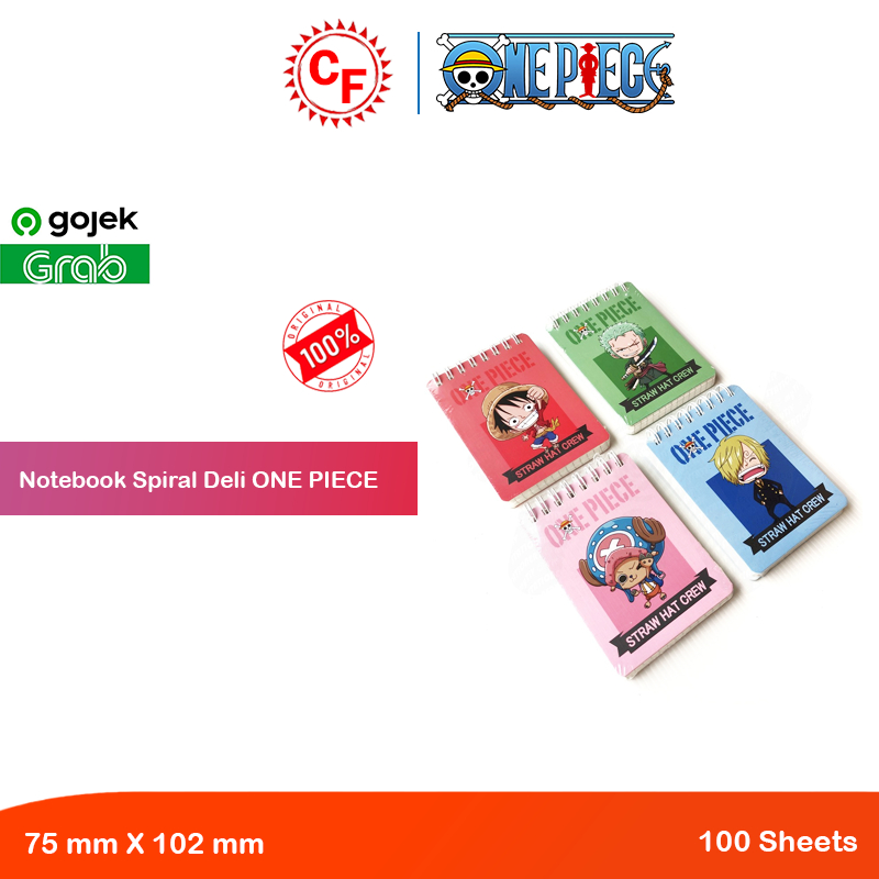 

Spiral Notebook One Piece isi 16 Pcs/Box