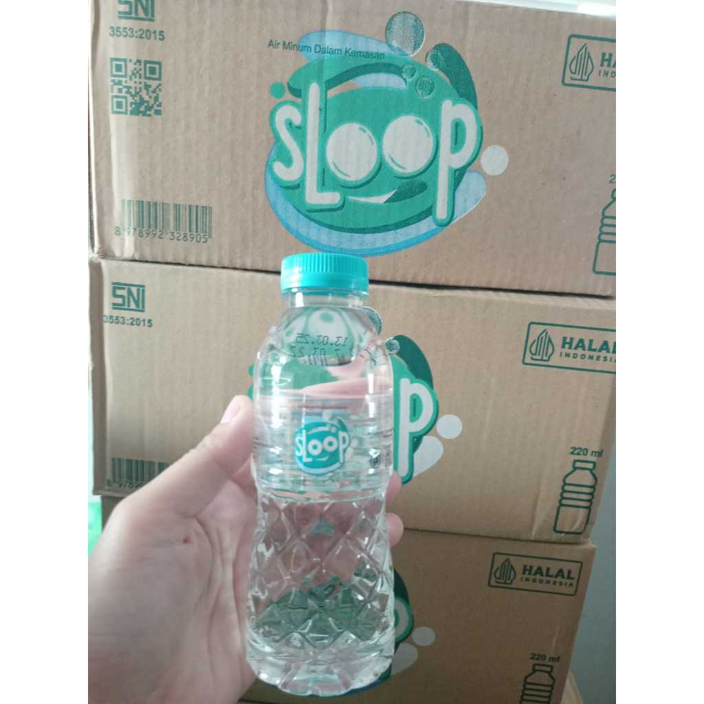 

Air Mineral Sloop Air Putih Gelas Botolan
