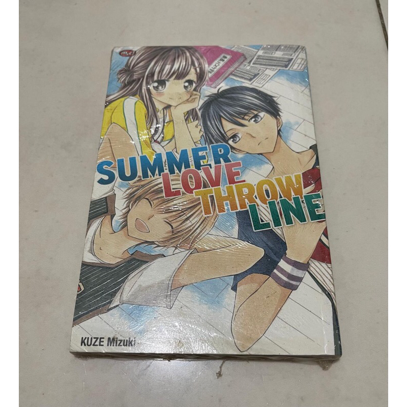 buku komik summer love throw line