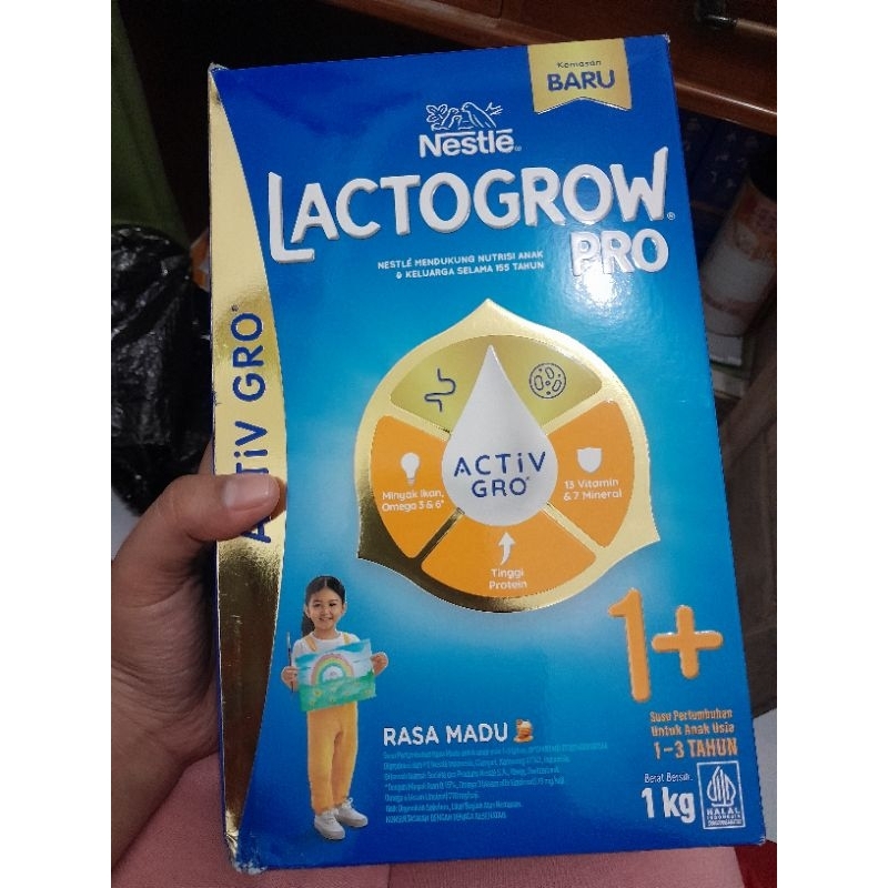 

susu lactogrow 1+ Varian madu