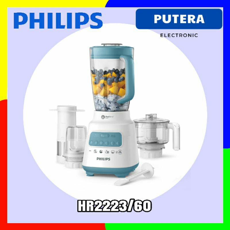 PHILIPS BLENDER HR2223/60 Blender Series 5000 Blue HR2223