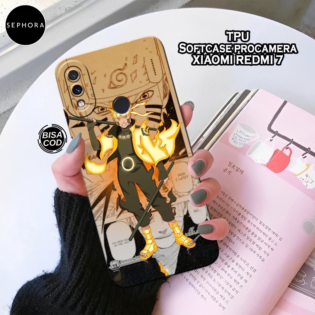 Case Xiaomi Redmi 7 Terbaru - Fashion Case Anime - Softcase Xiaomi Redmi 7 - Case Pro Camera - Casin
