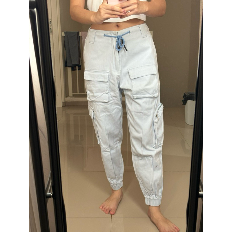 ODIVA Cargo Pants Blue