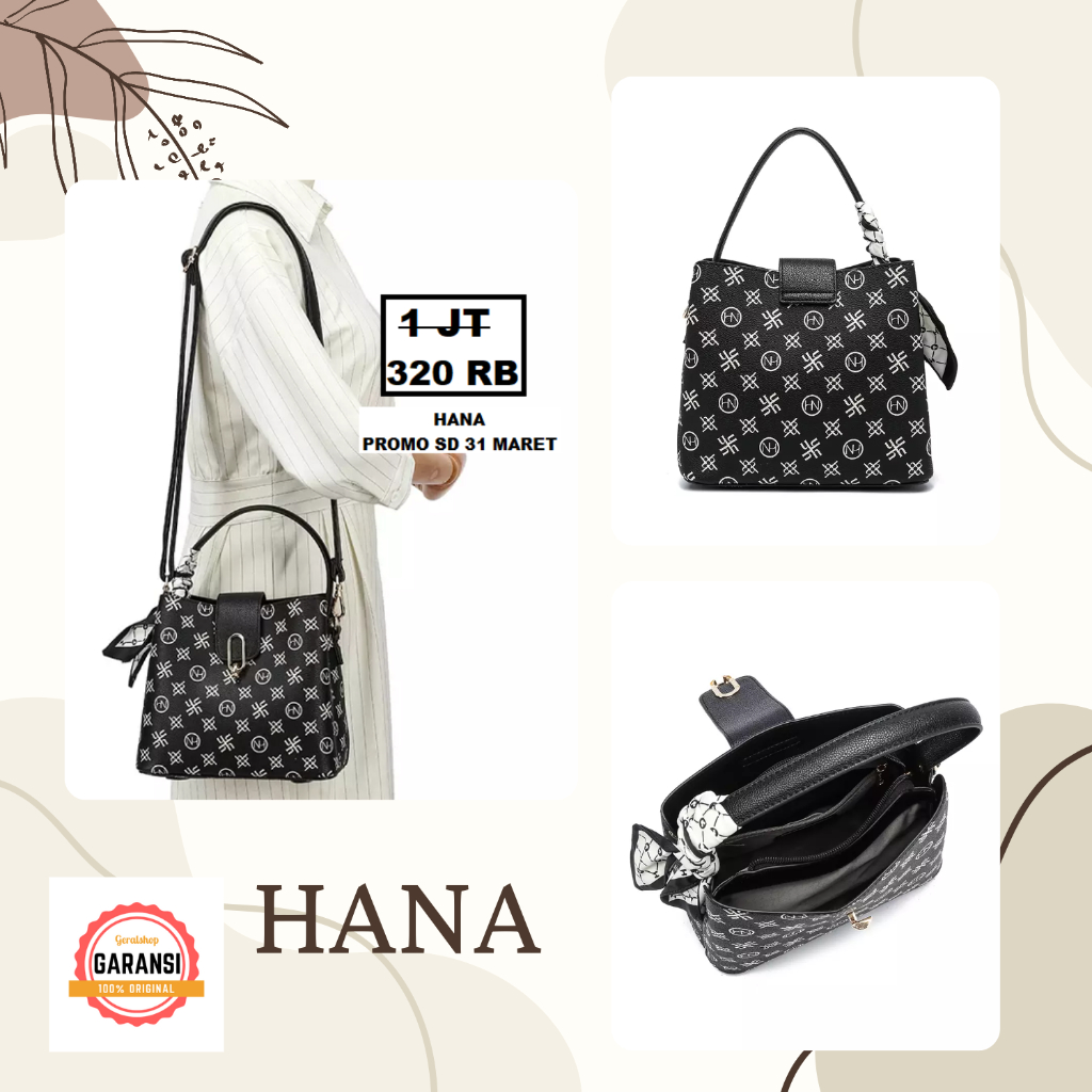 Tas HANA Wanita seri NAFIRI ORIGINAL SALE sling bag
