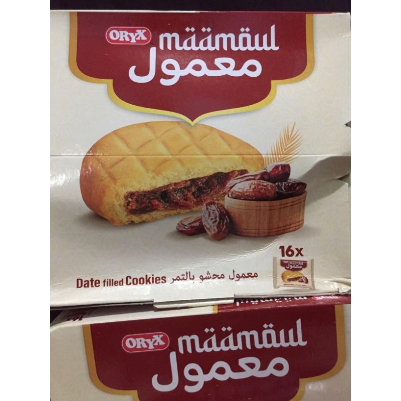 

MAAMOUL BISKUIT ISI KURMA 1 KOTAK 16 PCS OLEH OLEH HAJI UMROHUNROH BISKUIT KURMA MAAMOUL 1 KOTAK ARAB BISKUIT ISI KURMA