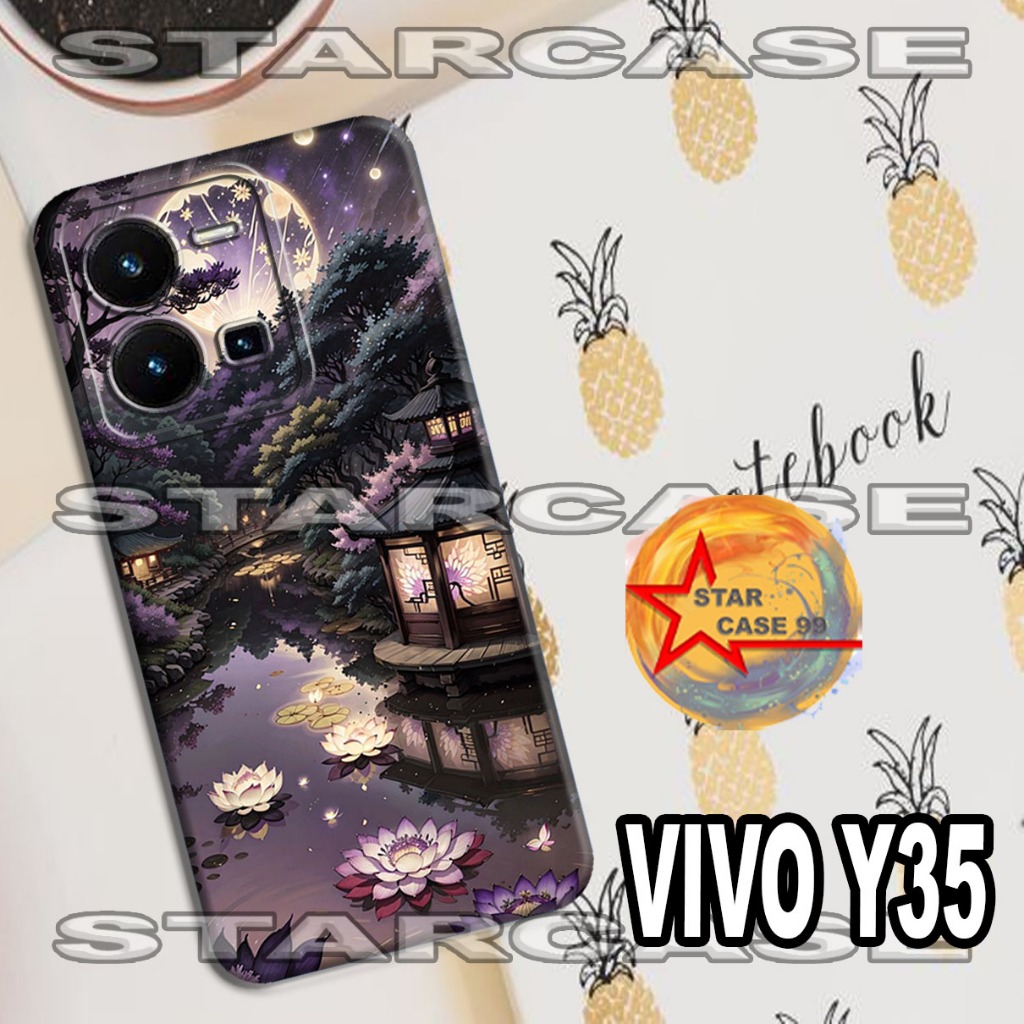softcase karet vivo Y35/s35/motif panorama /case VIVO Y35/casing VIVO Y35/silikon/silicon