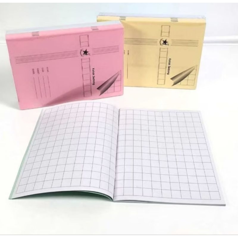 

1 Pcs Buku Tulis Kotak Sedang