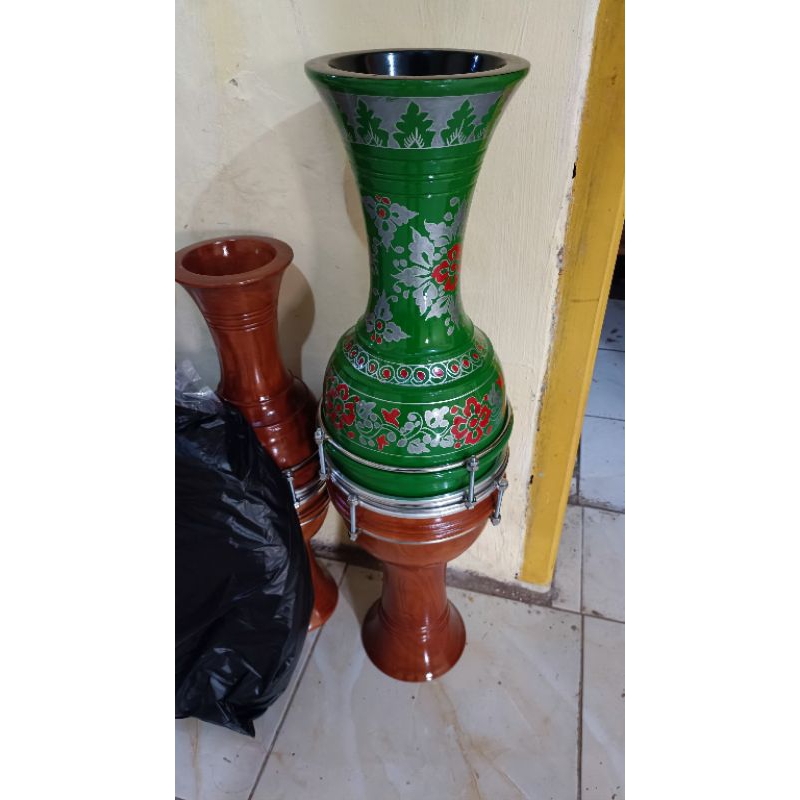 darbuka kayu/tumbuk pinggang
