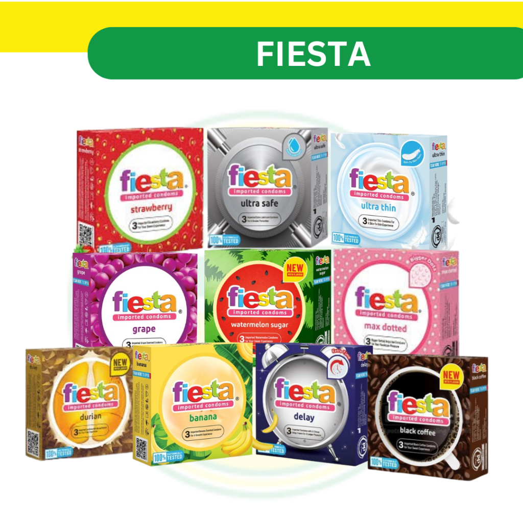 FIESTA KONDOM ALAT KONTRASEPSI ISI 3