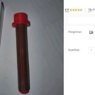 

SARINGAN ASLI SPRAYER PB16 PB MALAYSIA FILTER SPREYER