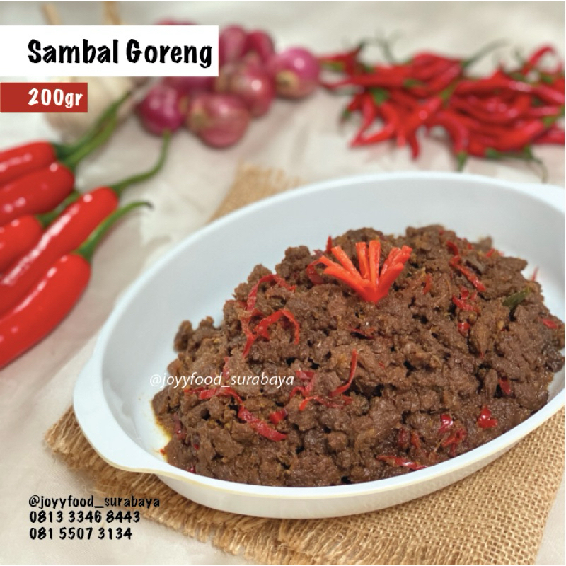 

Sambal goreng daging (FROZEN) @200gr