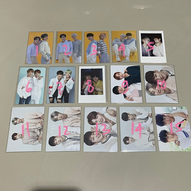 seventeen photocard pc unit