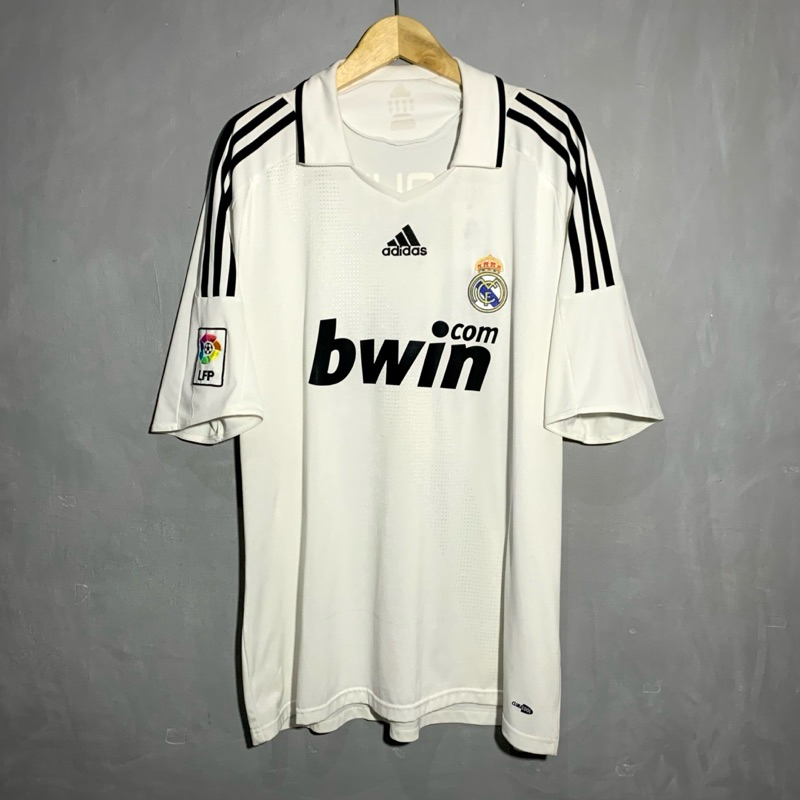 Jersey Original Real Madrid Home 2008/2009 Raul - XL