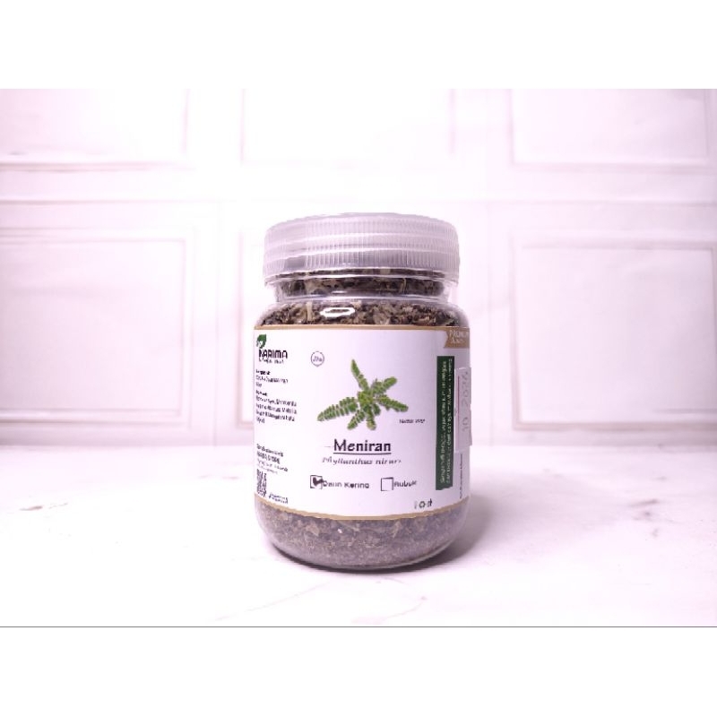 

Daun Meniran Kering / Dried Meniran Asli 30gr KEMASAN PREMIUM