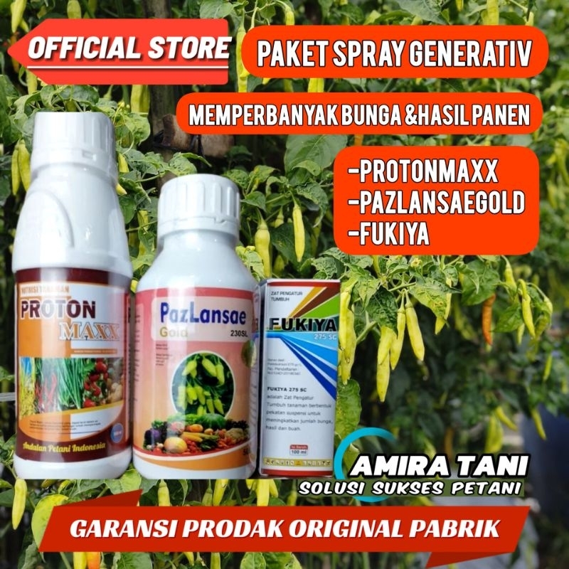 PAKET 3 Generativ (PROTONMAX+PAZLANSAEGOLD 500ML+FUKIYA 100ML)