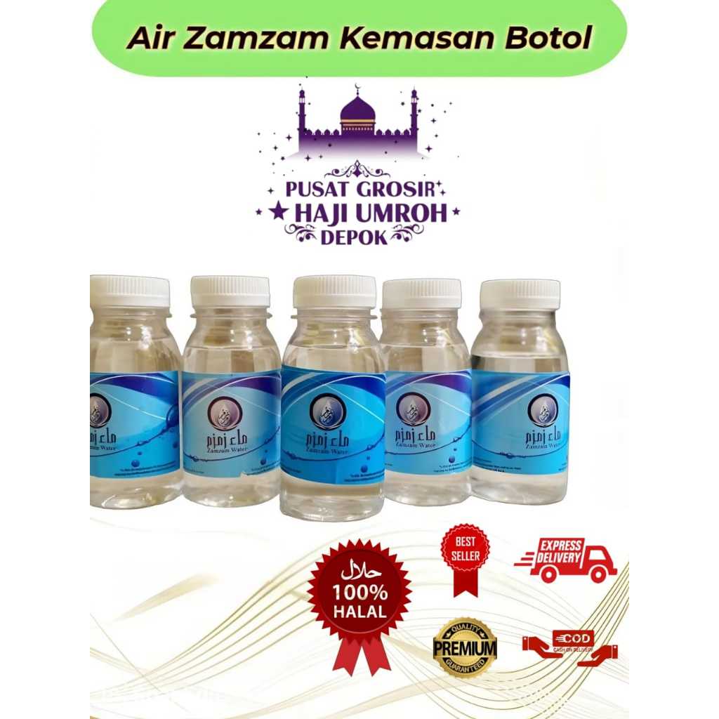 

Air Zamzam Kemasan Botol 60ml
