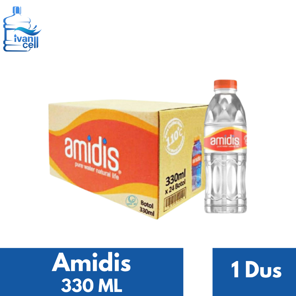 

⚡INSTANT⚡(1 DUS) AMIDIS BOTOL 330 ML isi (24 BOTOL) - ORIGINAL 100%