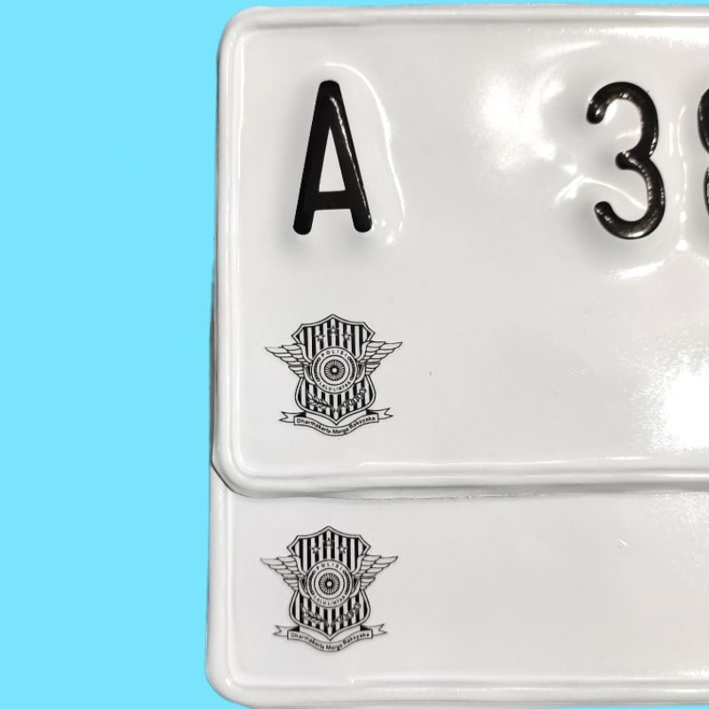 Stiker Logo/Tulisan Korlantas Polri Lembaran