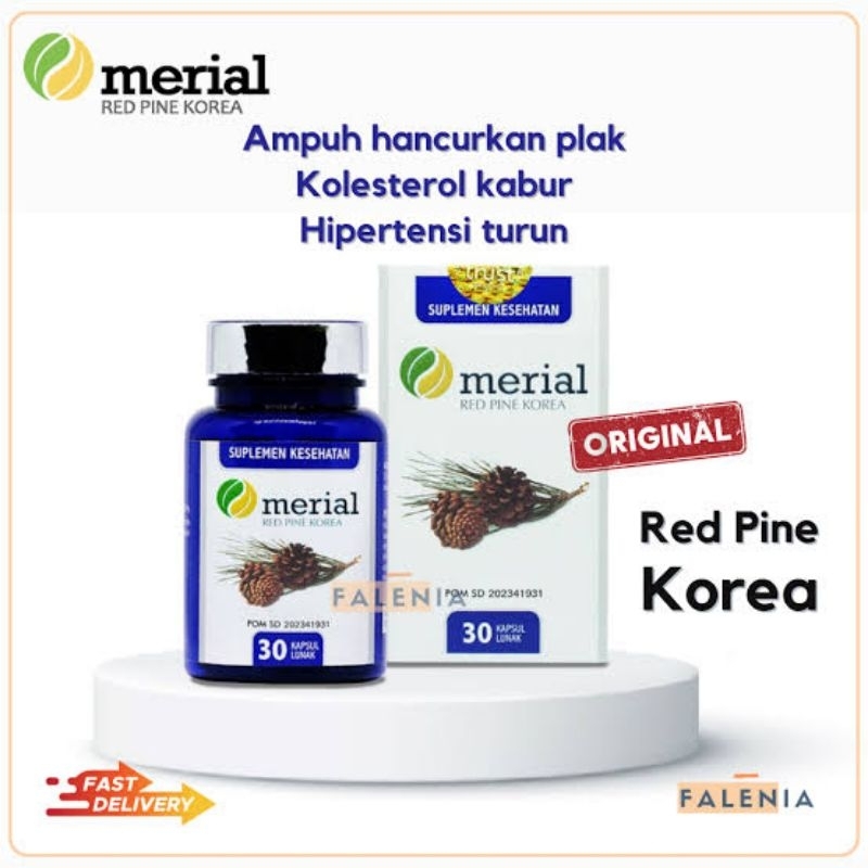 MERIAL Obat Kolesterol Hipertensi Ampuh 100% Asli Original