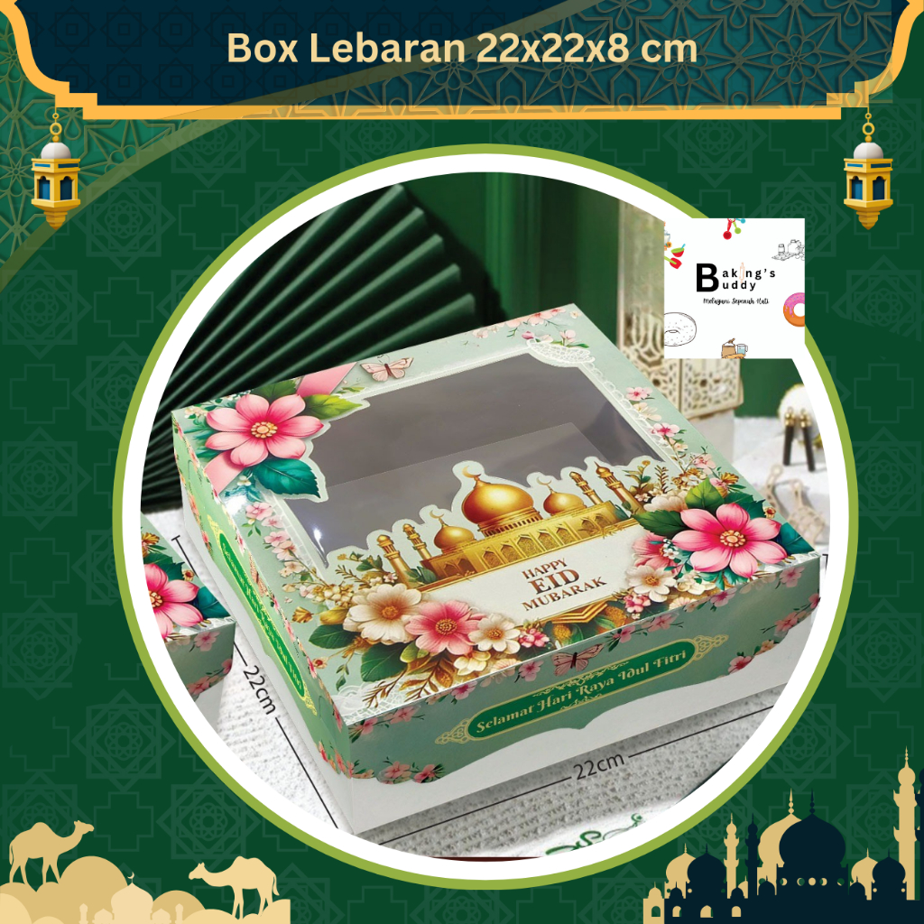 

Box Kotak Lebaran SPRING 22x22x8 cm