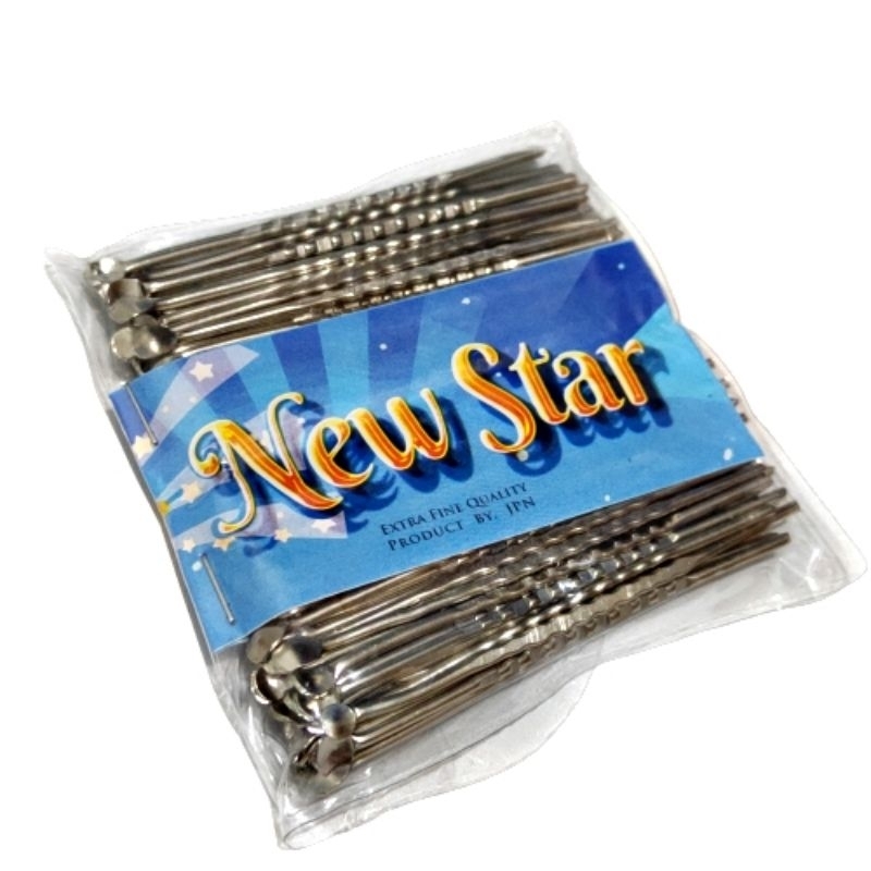 Korek Kuping Besi New Star Kemasan pack isi banyak