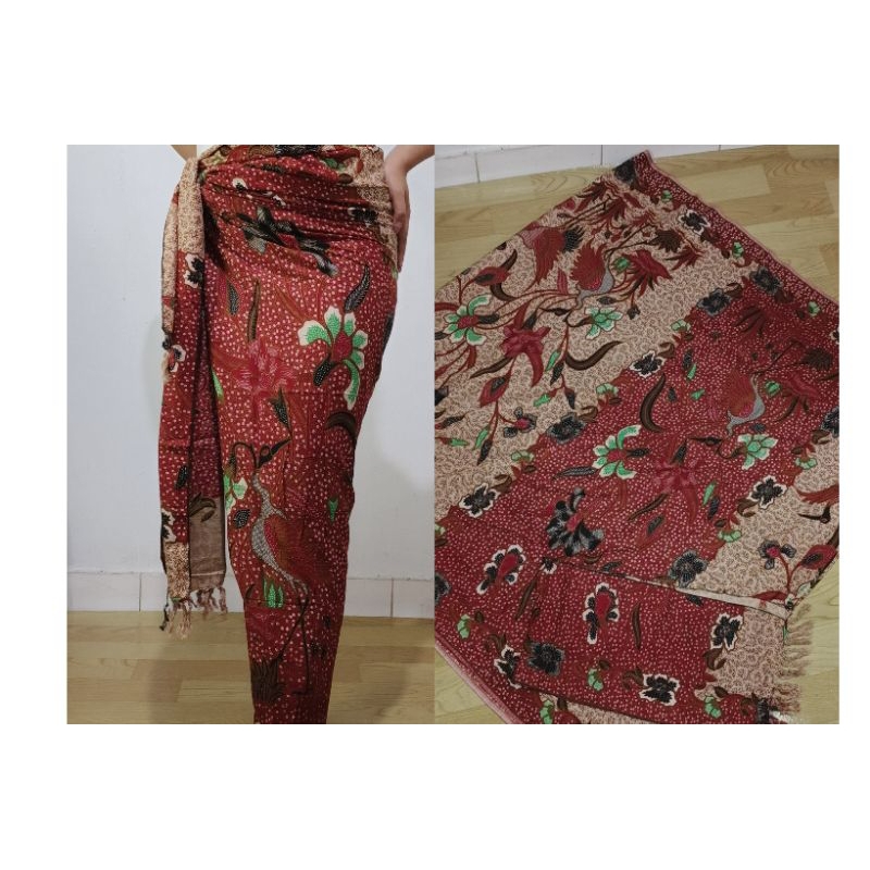 Kamen Sutra Paris Set Selendang Premium Terbaru | Kamen Bali | Kamen Lembaran Bali | Endek Bali