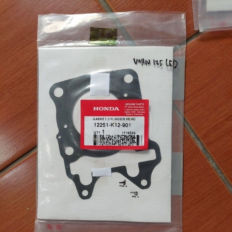 Paking (gasket cylinder head) Honda vario 125 esp, Honda vario 125esp k60r