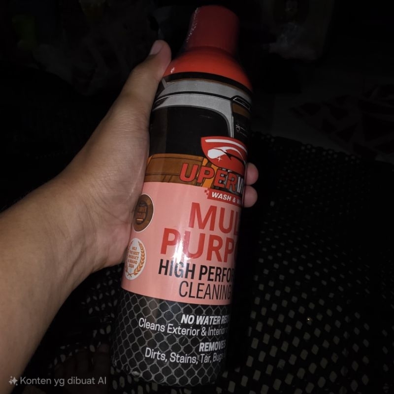UPERWAX MULTIPURPOSE WASH & WAX PEMBERSIH SERBA GUNA