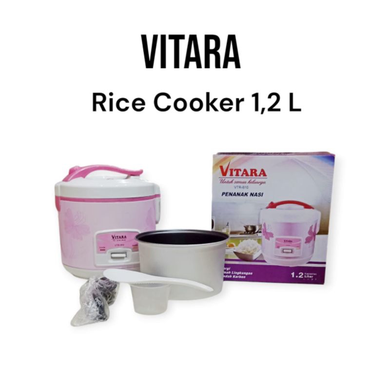 VITARA Rice Cooker | Magic Com 1.2 Liter VTR-810