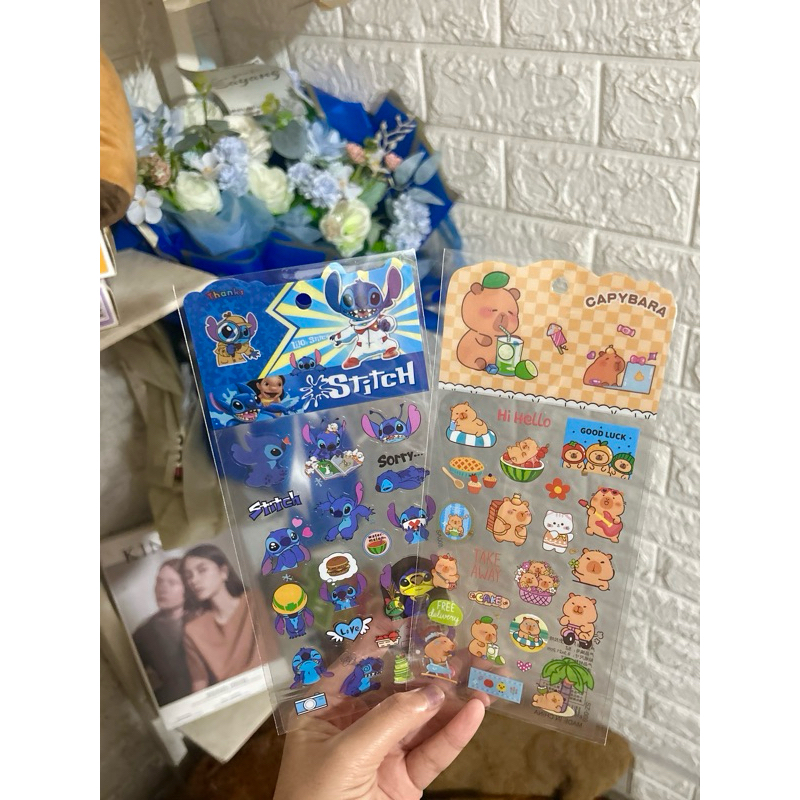 

NHIASHOP-STICKER KARAKTER LUCU