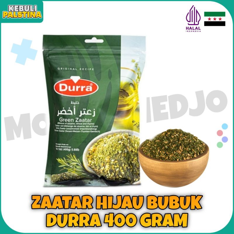 

Durra Green Zaatar 400gr Exp 22/9/2027