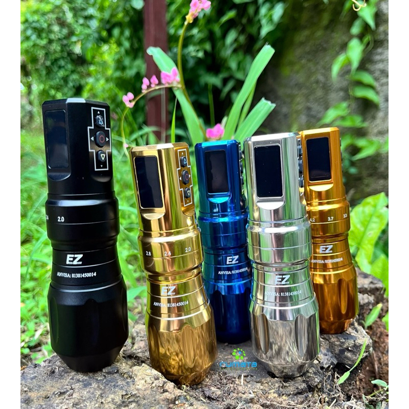 Mesin Tattoo Rotary Pen Cartridge Wireless EZ P3 PRO Limited Edition - 2 Power
