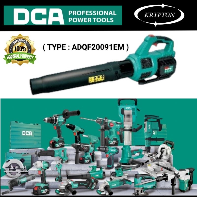 DCA Blower cordless brushless 20V Jaminan asli original