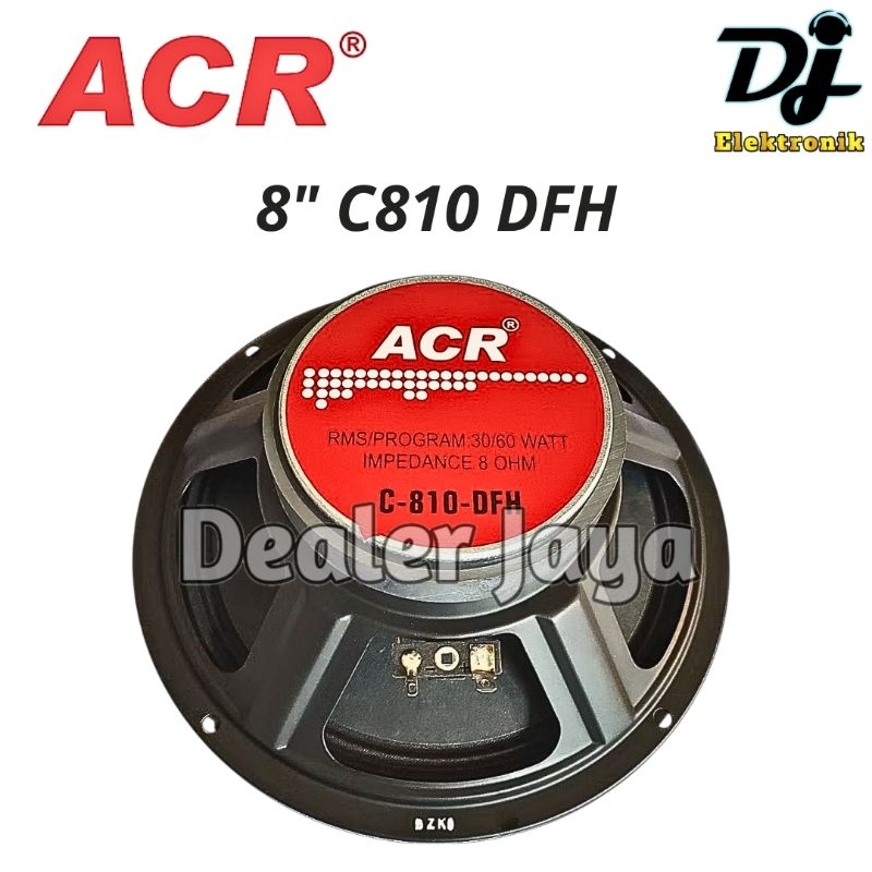 Speaker Komponen ACR C 810 DFH / C810 DFH - 8 inch