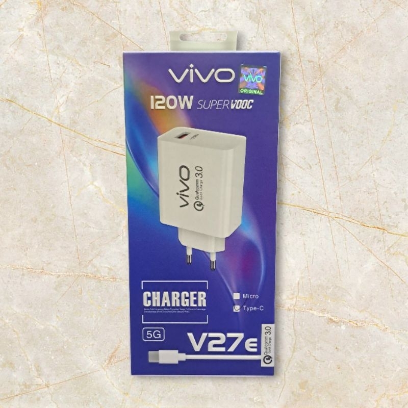 Charger vivo 120watt fastcharging type C