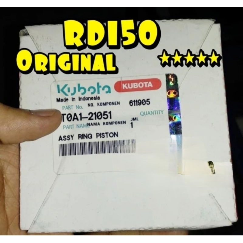 RD 150 Ring Piston Seher kubota RD150 RD-150 Original