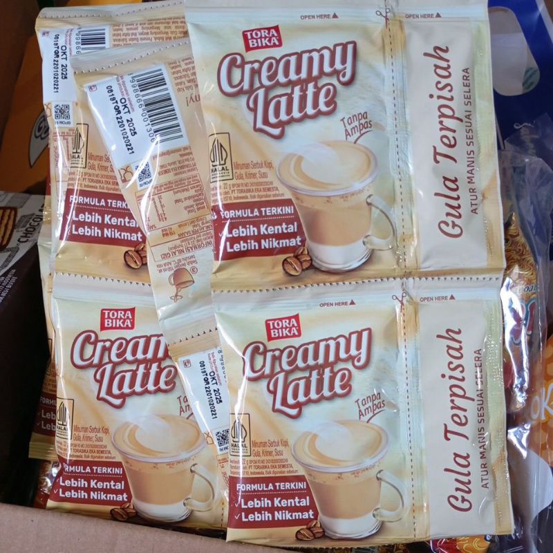 

Tora bika creamy latte