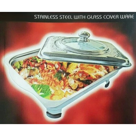 Tempat Prasmanan Wadah Saji Makanan Tempat Makan Stainless Pan / Fast Food Dish Prasmanan / Tempat S