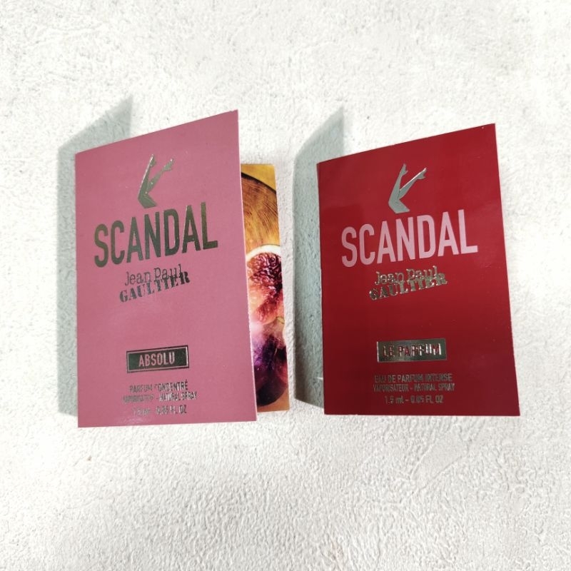 jean paul gaultier scandal collection vial