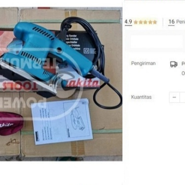 

Amplas MAKITA BO 3710 Orbital Sander Finishing BO3700 / 3710