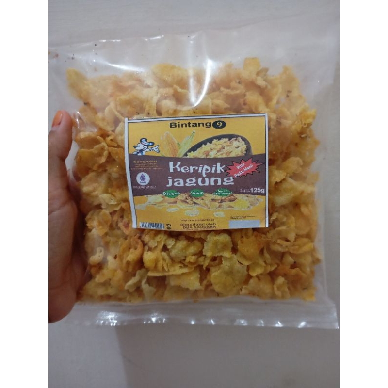 

KERIPIK JAGUNG 60GR 125GR 250GR - CEMILAN GURIH DAN RENYAH - OLEH OLEH MADURA