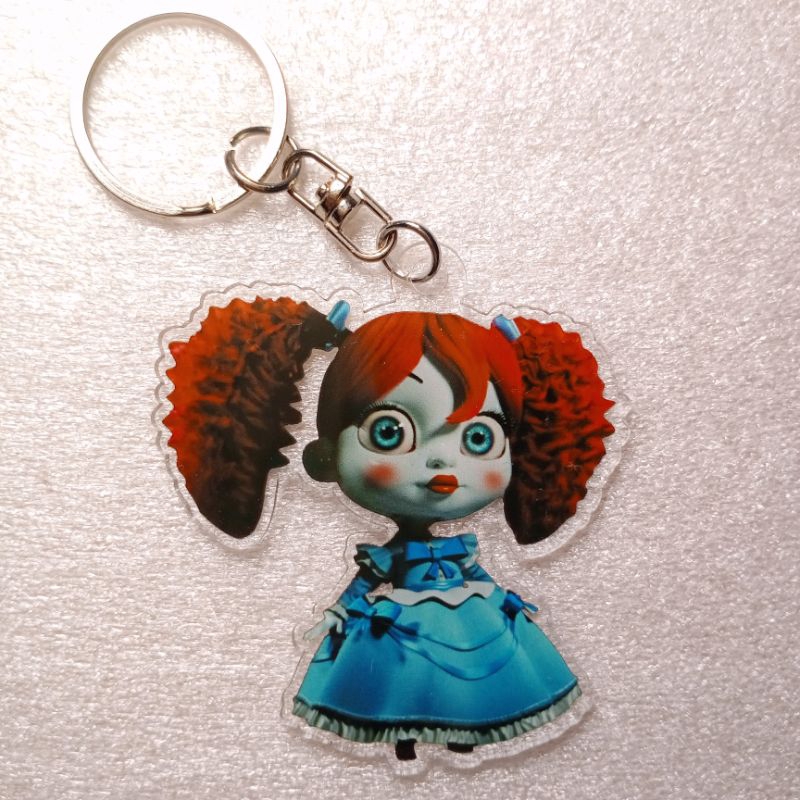 ganci akrilik Poppy Poppy playtime / keychain gantungan kunci Poppy Playtime
